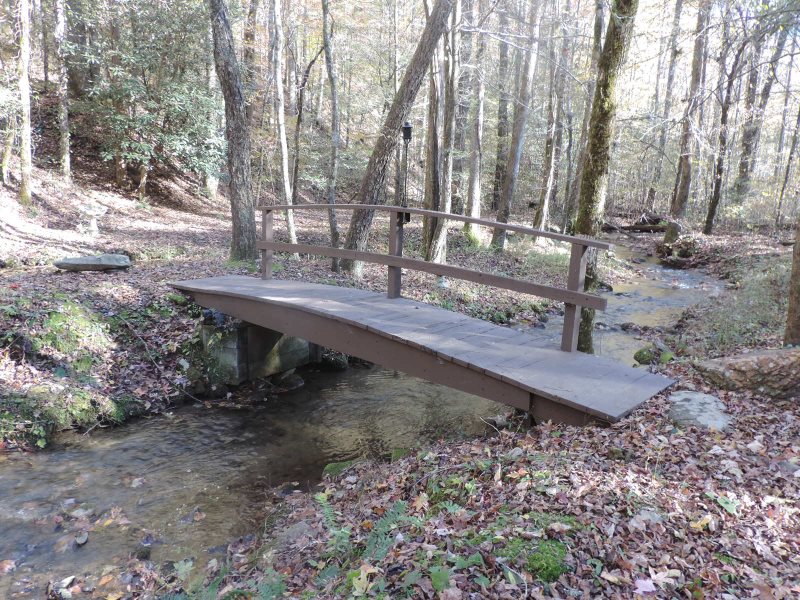 Floor Plan for Bikers and Hikers Love this Secluded Creek Side Cabin on 1-1/2 acres